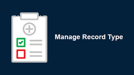 manage record type