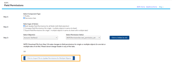 Guide : Update Field Permissions For Multiple Salesforce Objects?