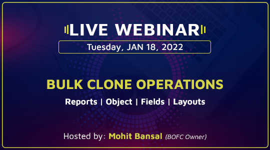 Webinar - Bulk Clone Operations