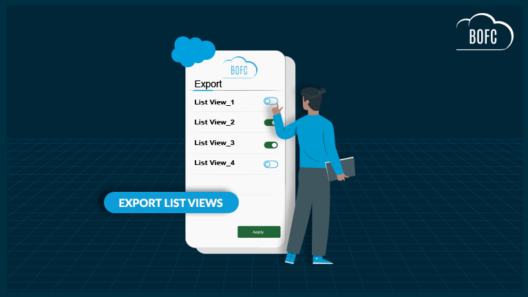 Export LisViews in Salesforce