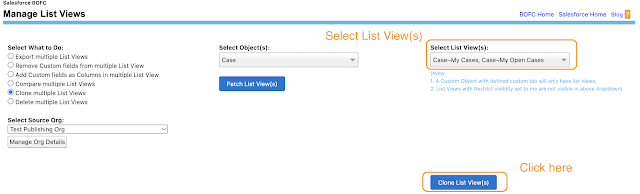 Clone List View Step 4