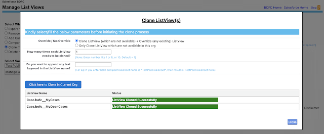 Clone List View Step 6