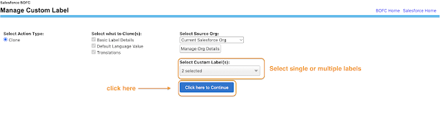 single or multiple Custom Labels