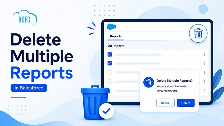 How to Delete Multiple Reports in Salesforce?