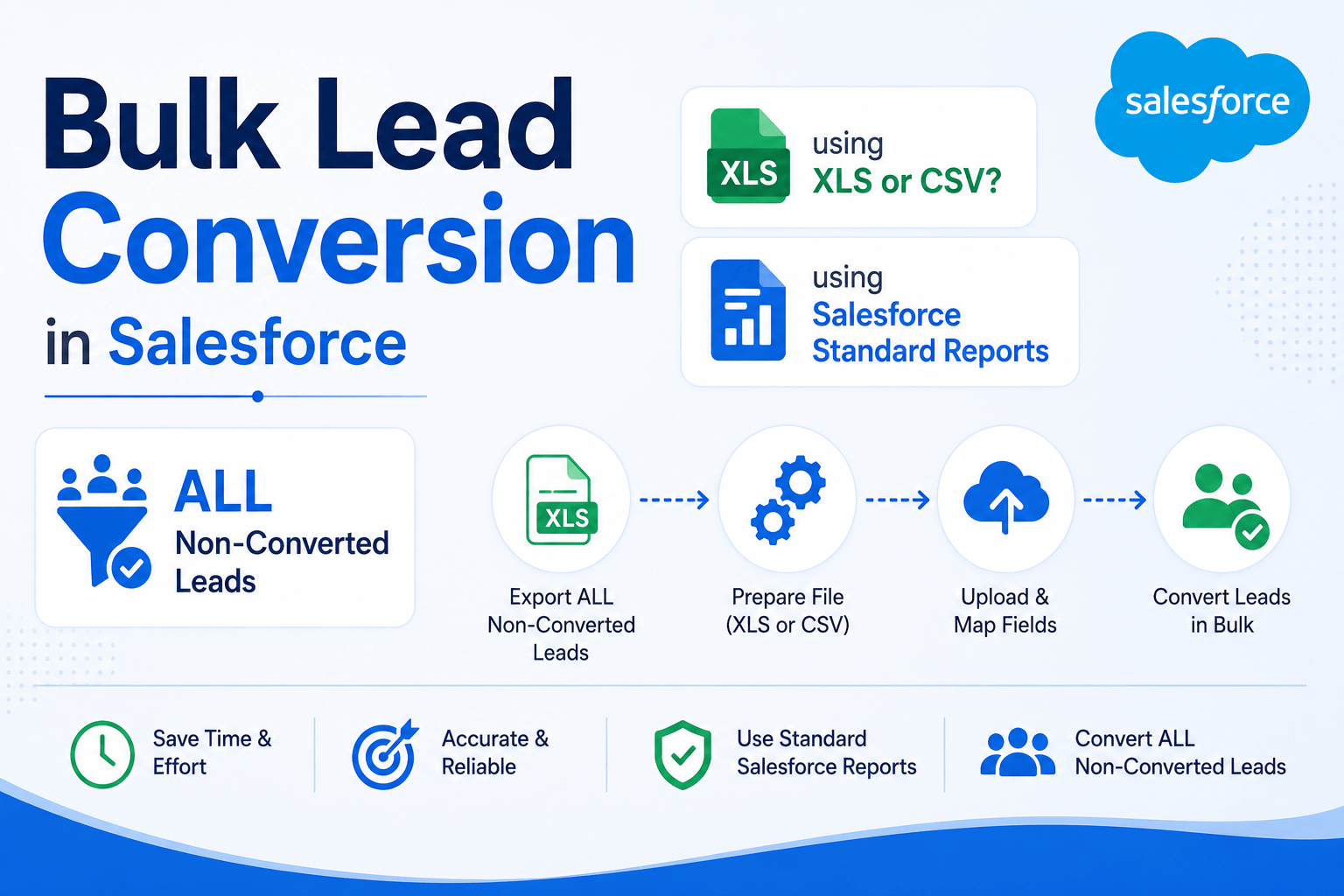 Lead Conversion in Bulk in Salesforce