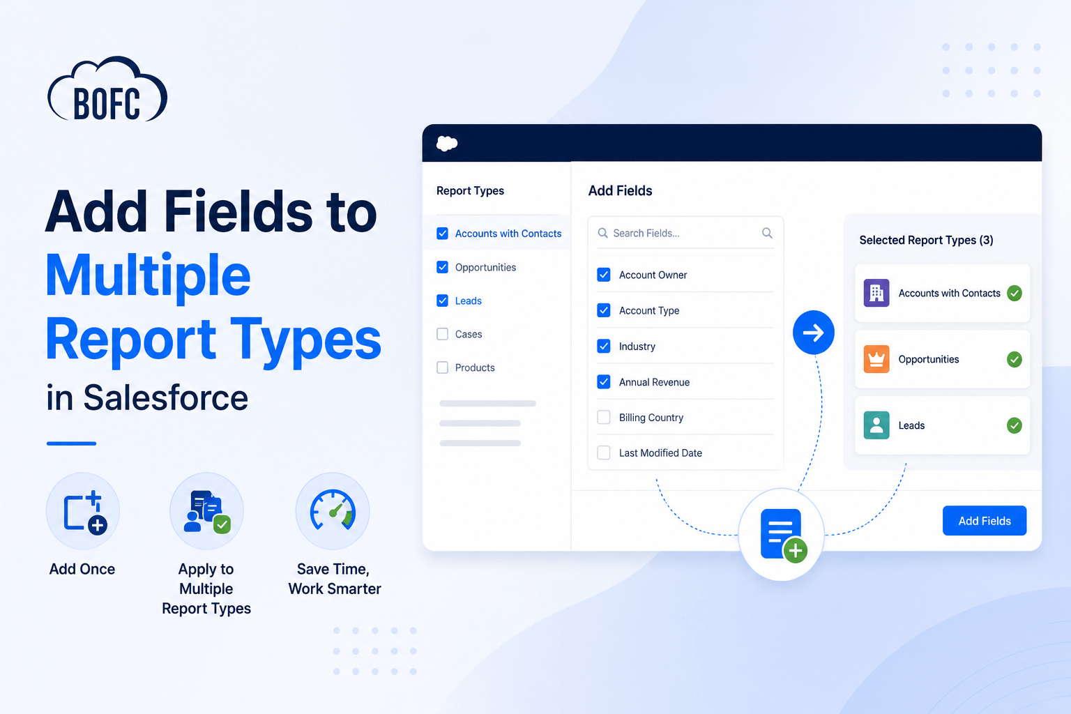 Add Fields to Report Types in Salesforce