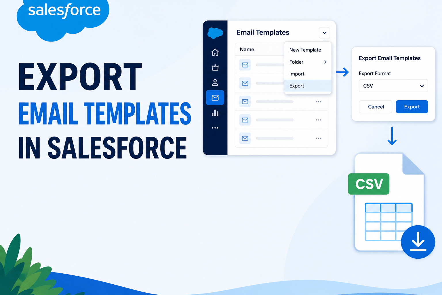 Export Email Templates in Salesforce