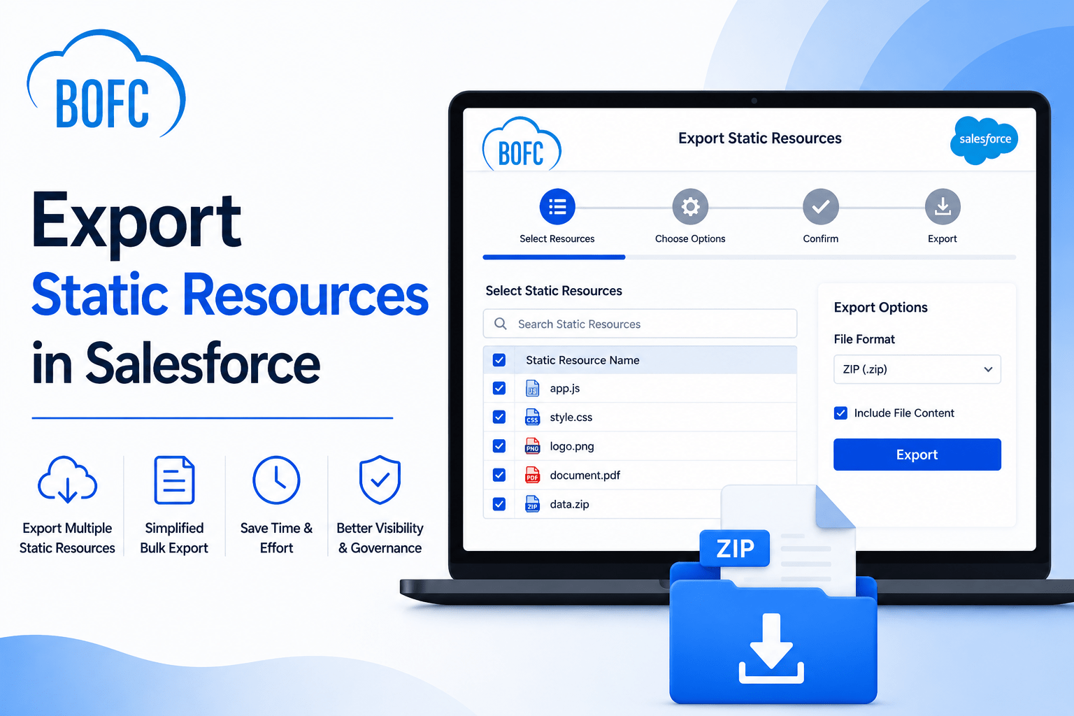 Export Static Resources in Salesforce