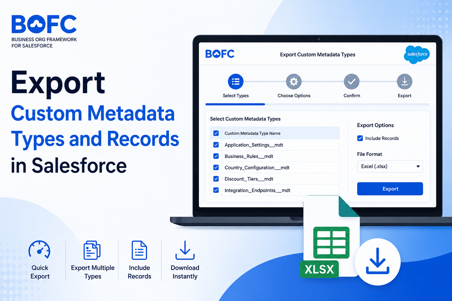 Export Custom Metadata Types and Records in Salesforce