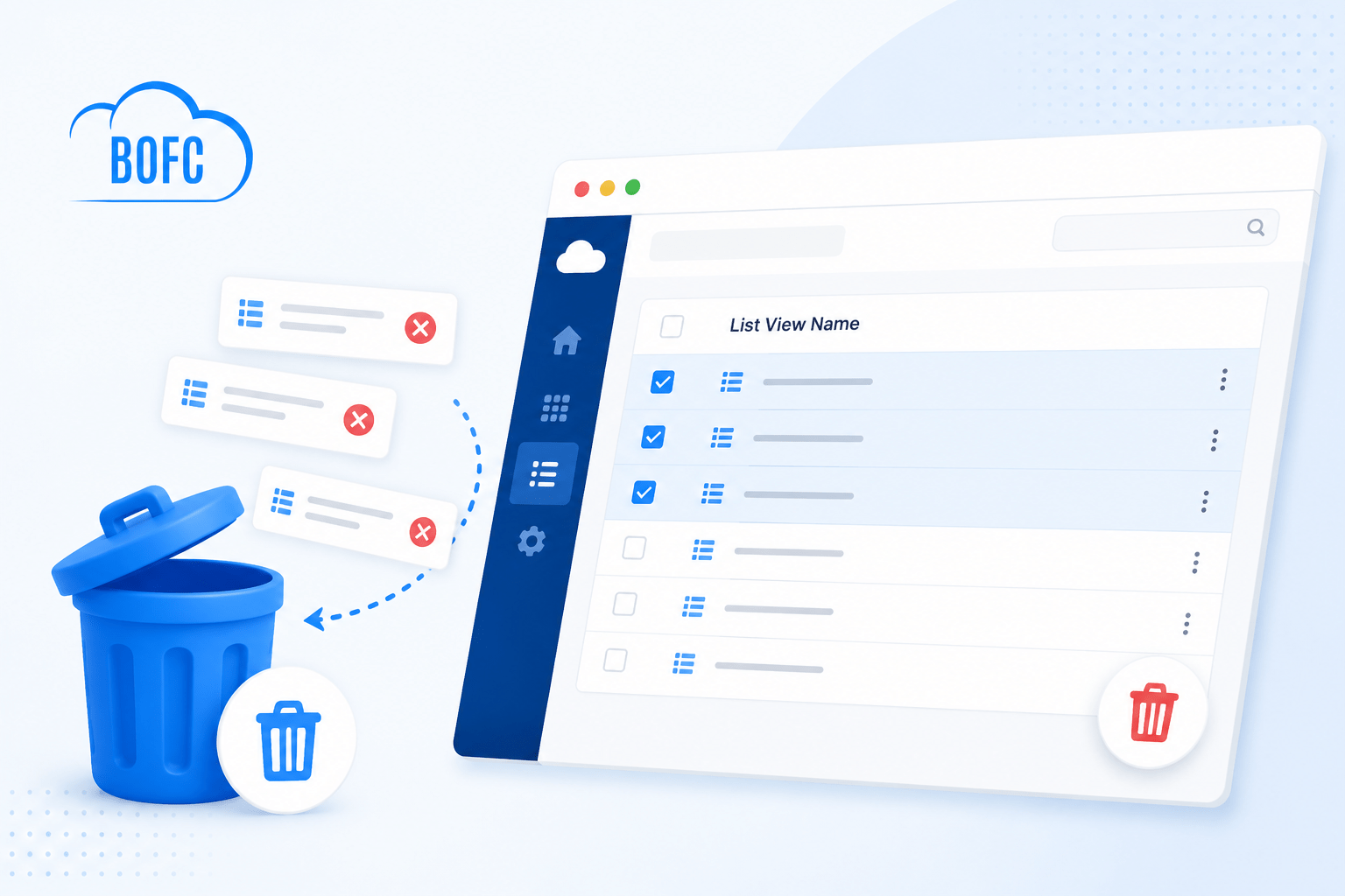 Delete List Views in Salesforce