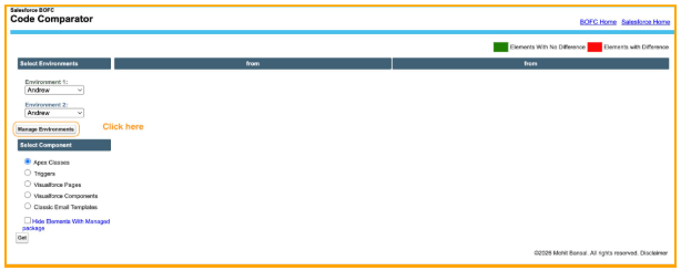 add any salesforce environment