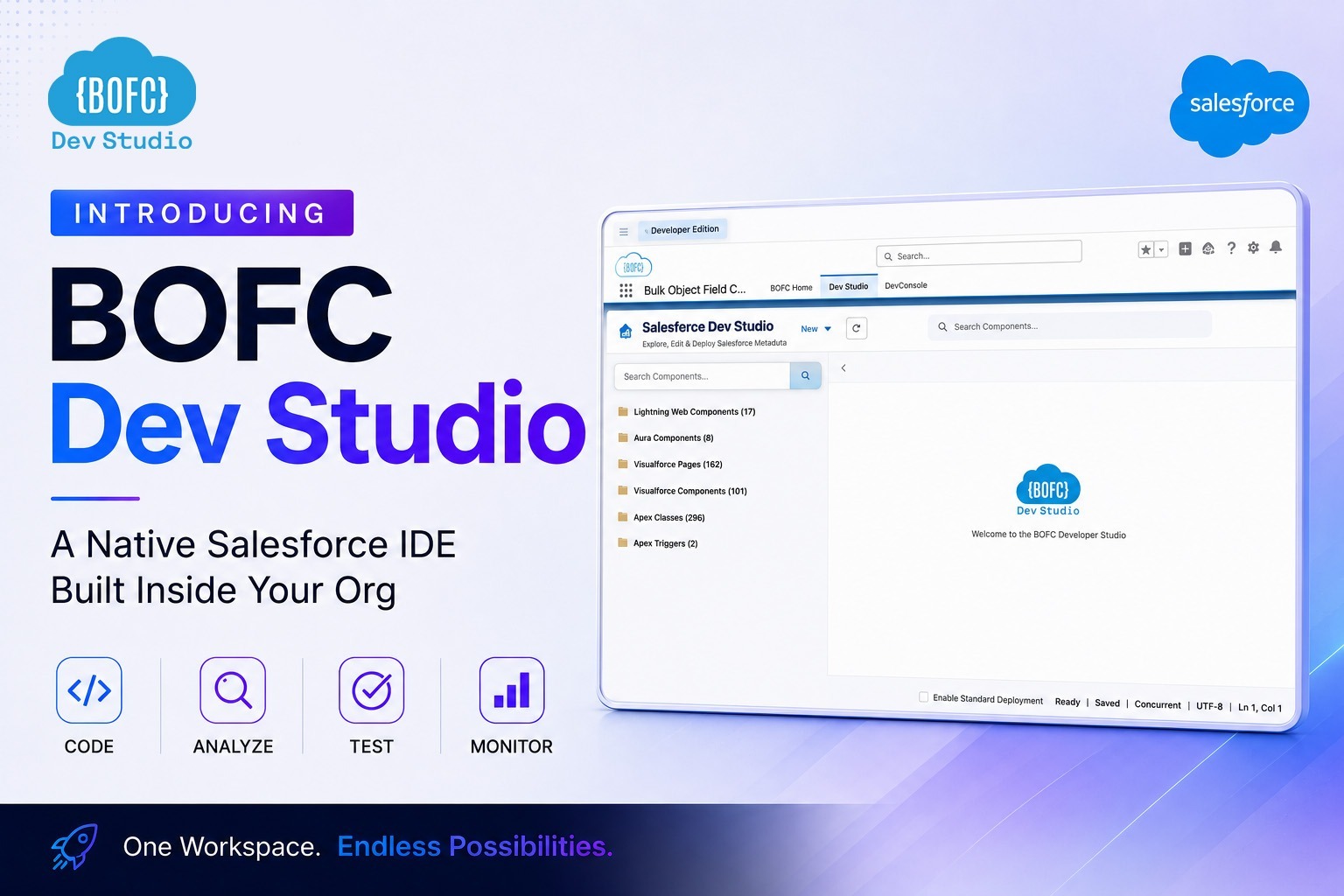 Introducing BOFC Dev Studio: A Native Salesforce IDE Built Inside Your Org