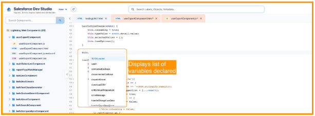 In Js files