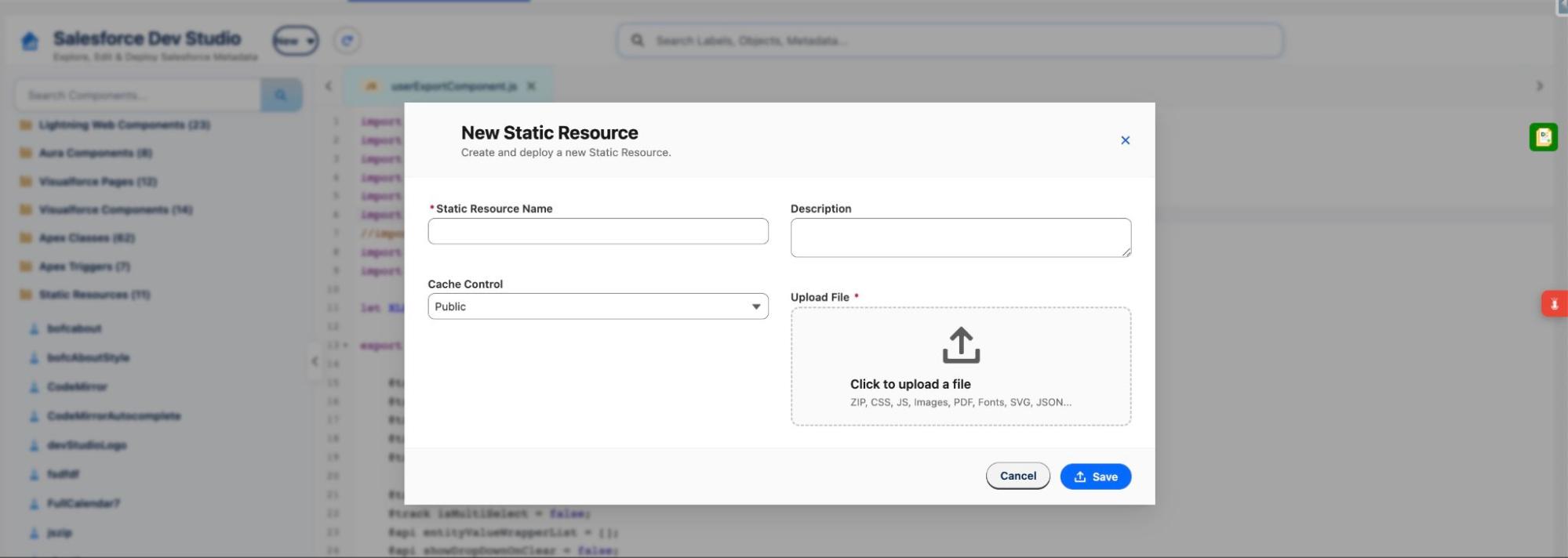 Add New Resource
