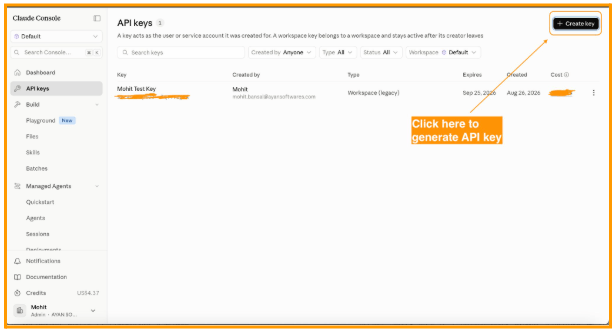 Get Your Anthropic API Key